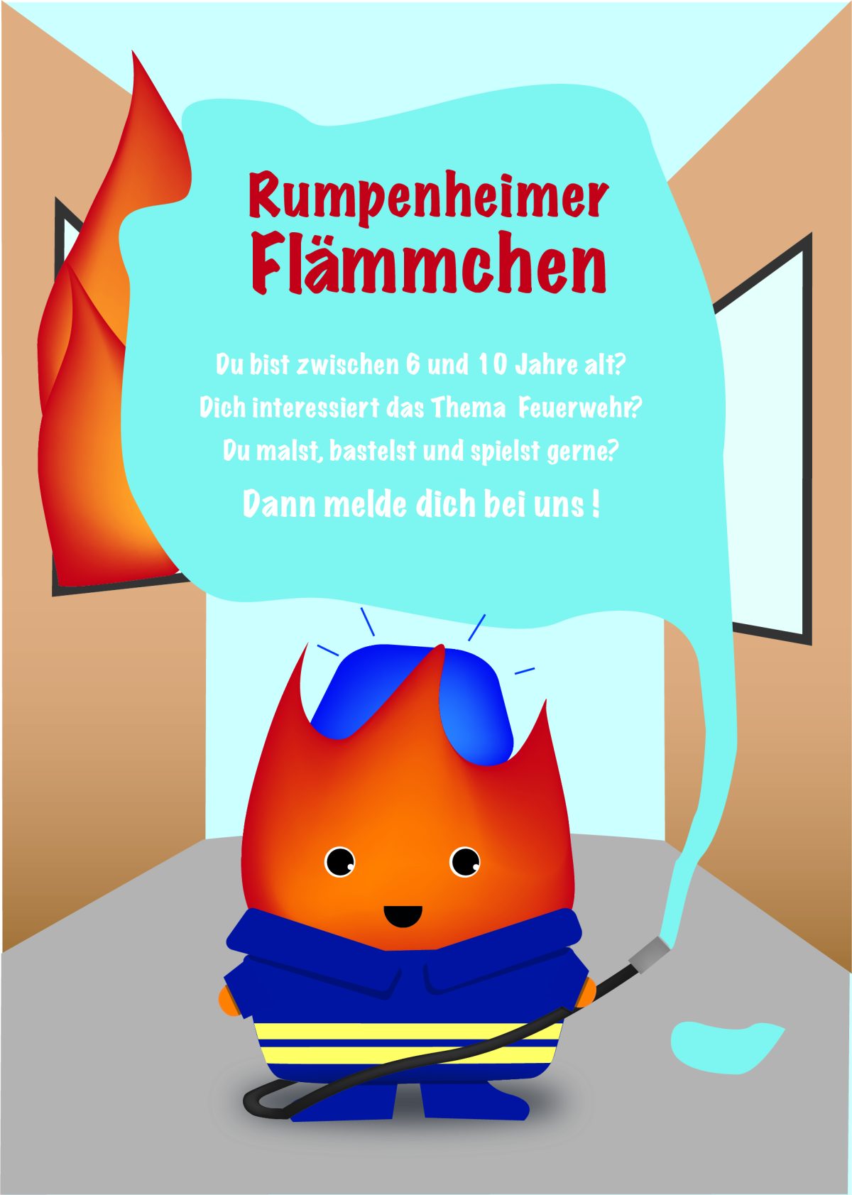 Flyer Kinderfeuerwehr